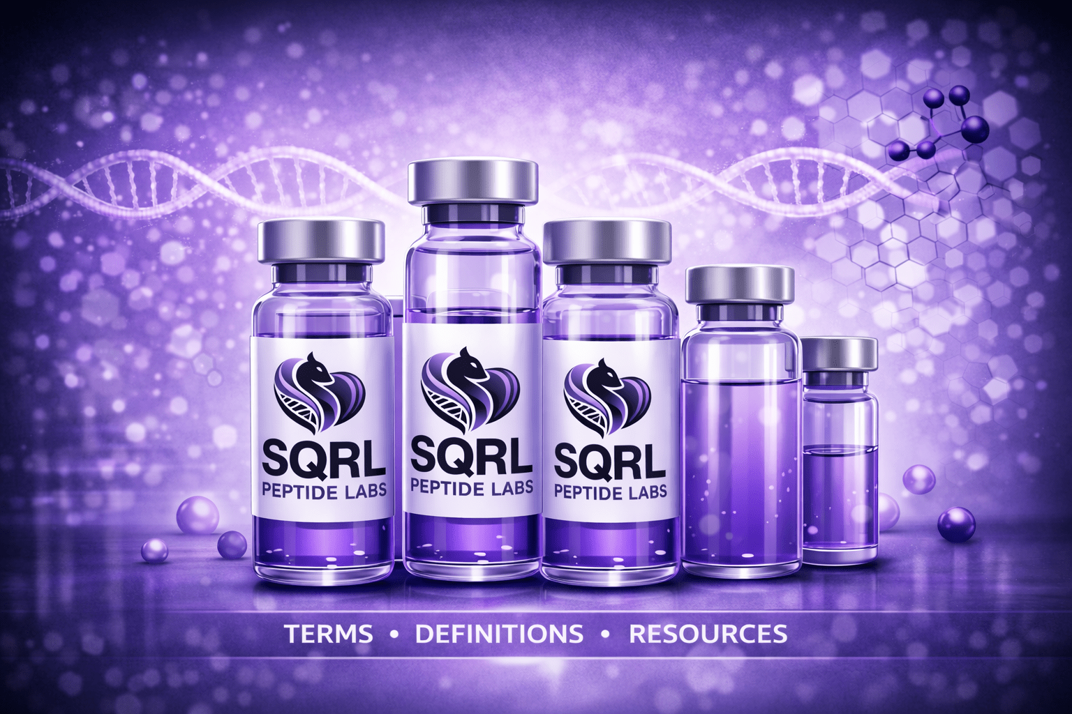 Research Peptides – SQRL PEPTIDE LABS